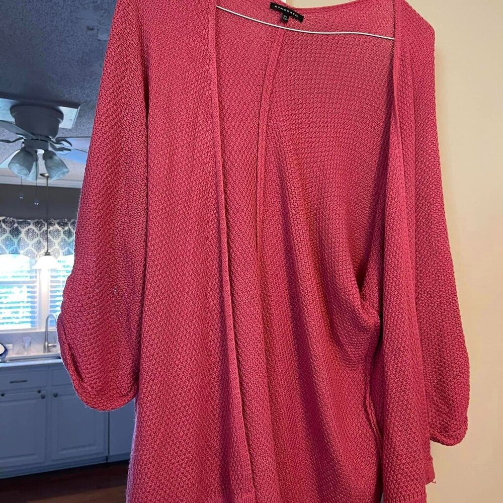 waffle cardigan